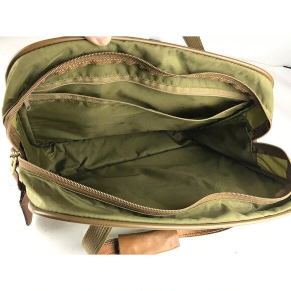 Hartmann Luggage Unisex Beige‎ Brown Top Handle Carry On Expandable Shoulder Bag - Picture 10 of 13